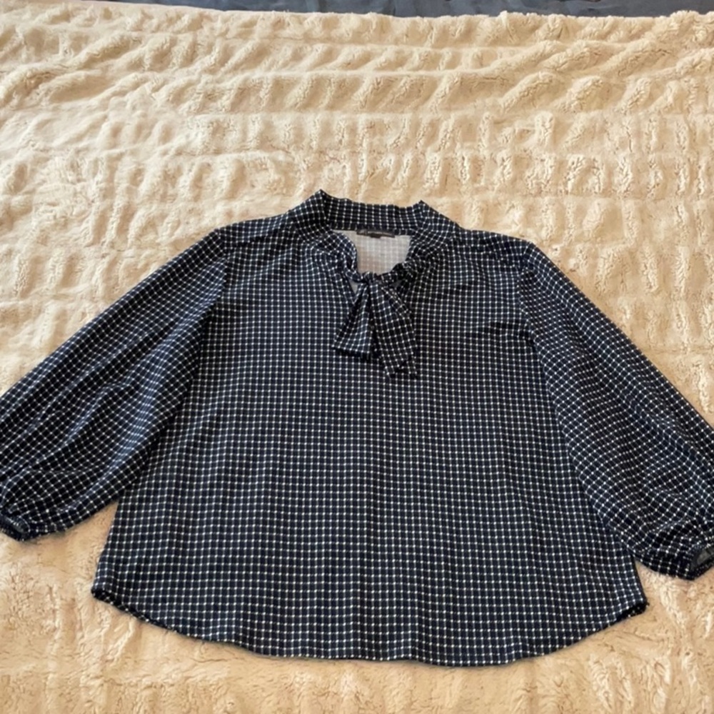 Adrianna Papell houndstooth top - Picture 3 of 6